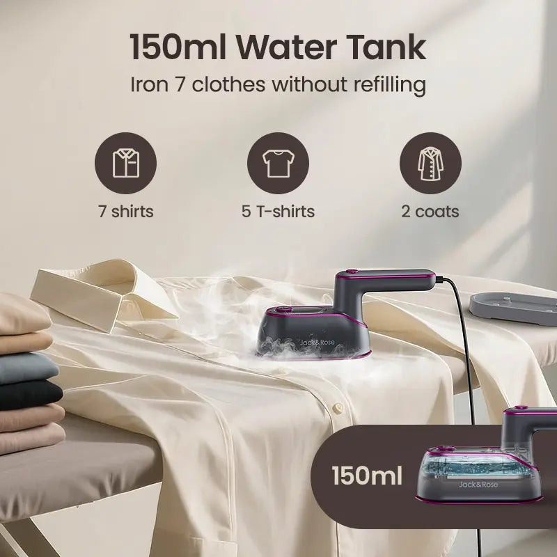Portable Steam Iron & Clothes Steame