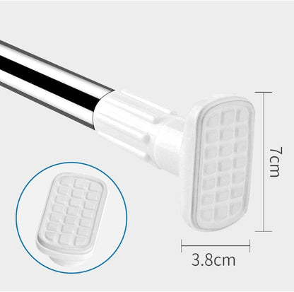 Extendable Telescopic Rods Shower Curtain Poles Clothes Wardrobe Organizer Rack