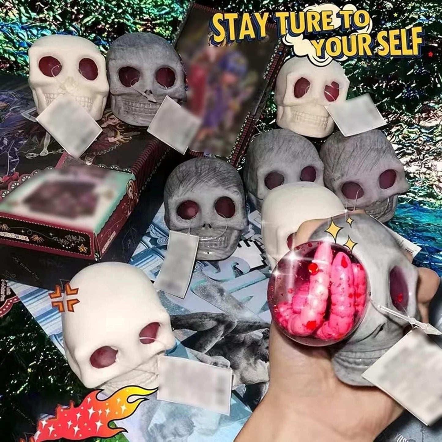 Skeleton Stress Relief Toys