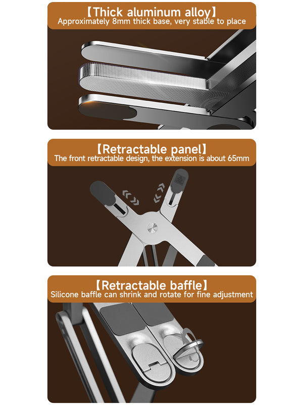 Adjustable Swivel Laptop 360 Degree Rotating Bracket