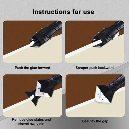 9-in-1 Silicone Caulking Tools Set