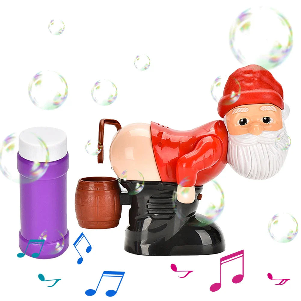 Christmas Santa Claus Bubbles Machine