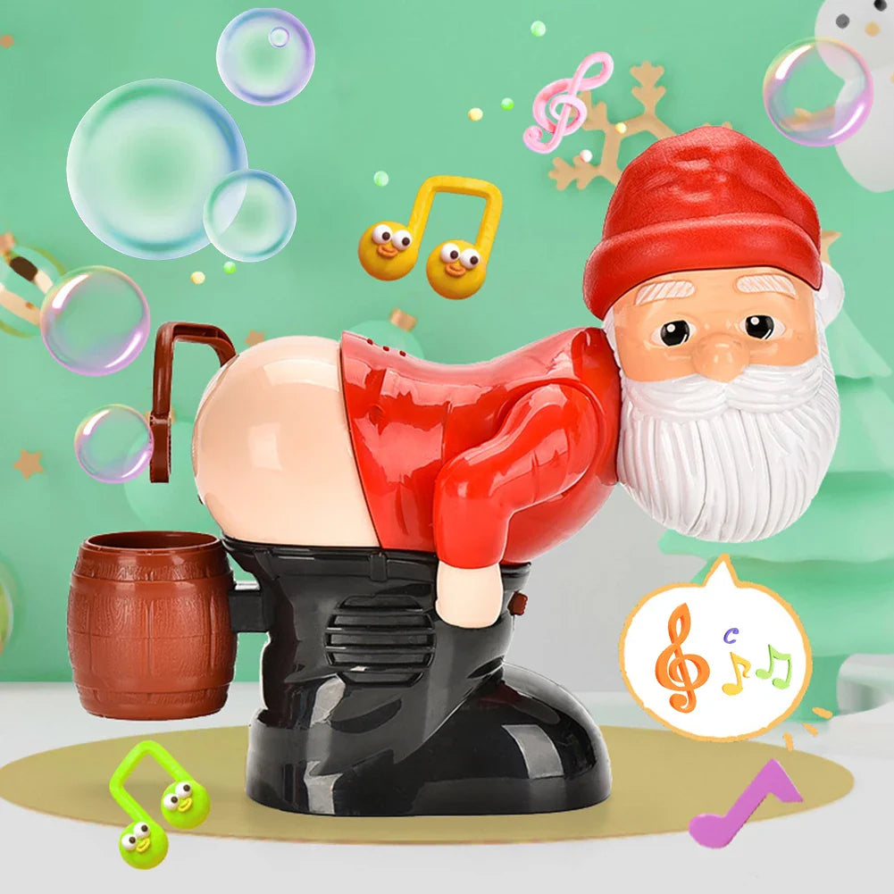 Christmas Santa Claus Bubbles Machine