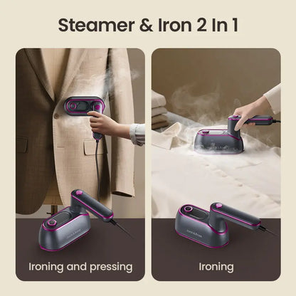 Portable Steam Iron & Clothes Steame