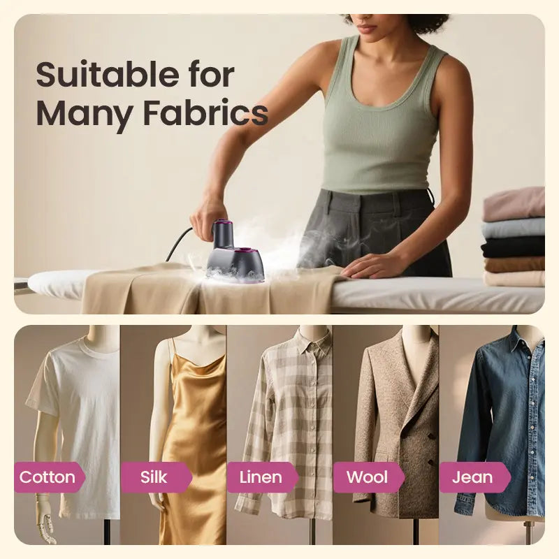 Portable Steam Iron & Clothes Steame