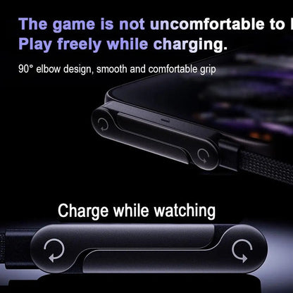 240W Foldable Type-C Fast Charger For Iphone and Samsung