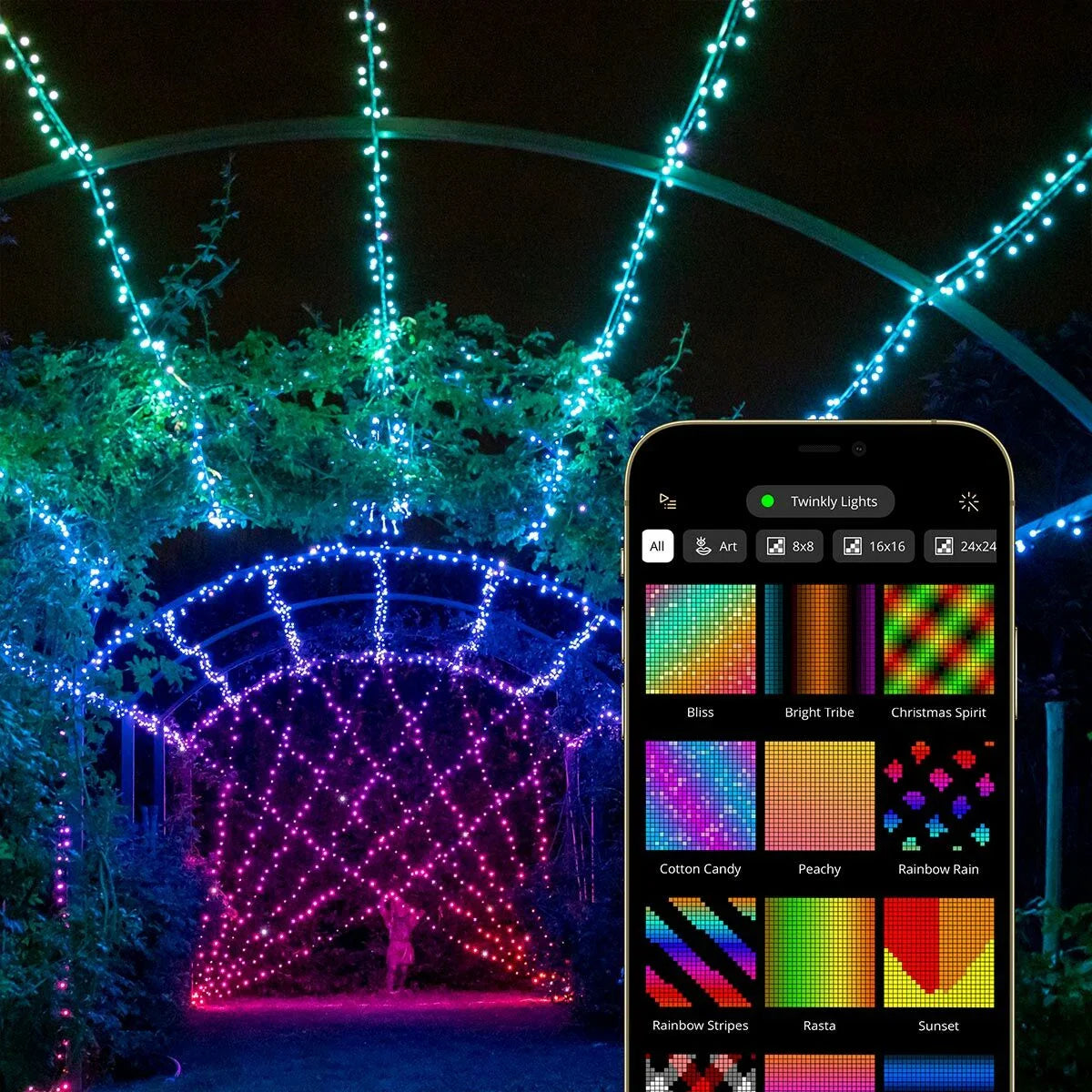 App Controlled Christmas Tree Lights